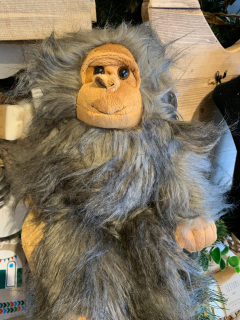 stuffed sasquatch