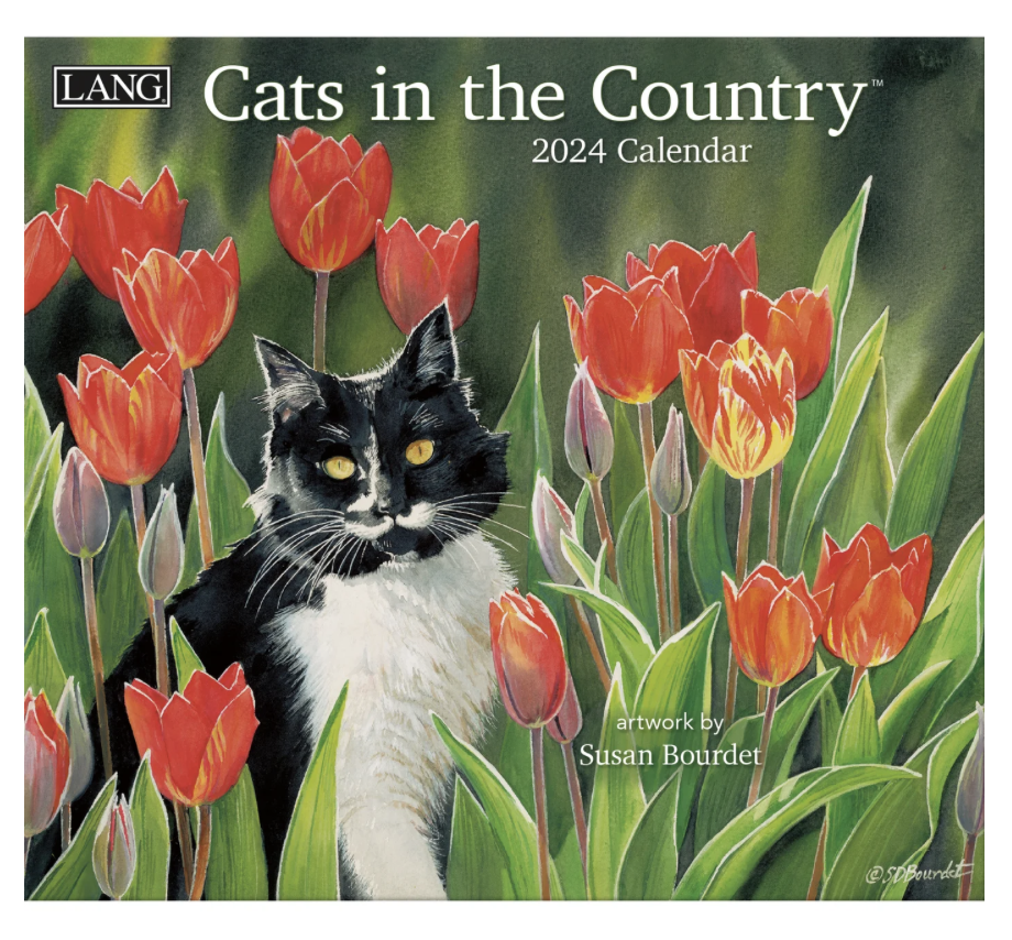 2024 Lang Cats in the Country Calendar