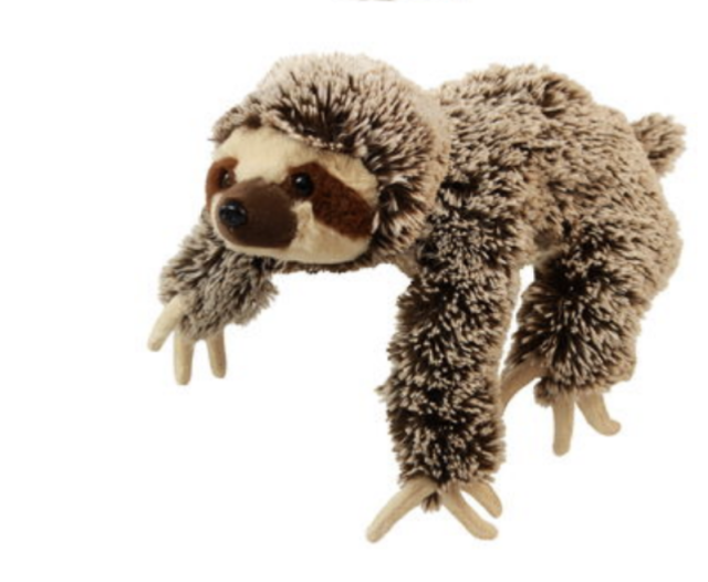 christmas sloth plush