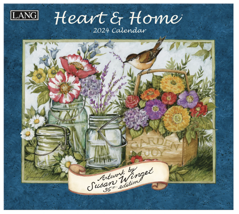 2024 Lang Heart and Home Calendar